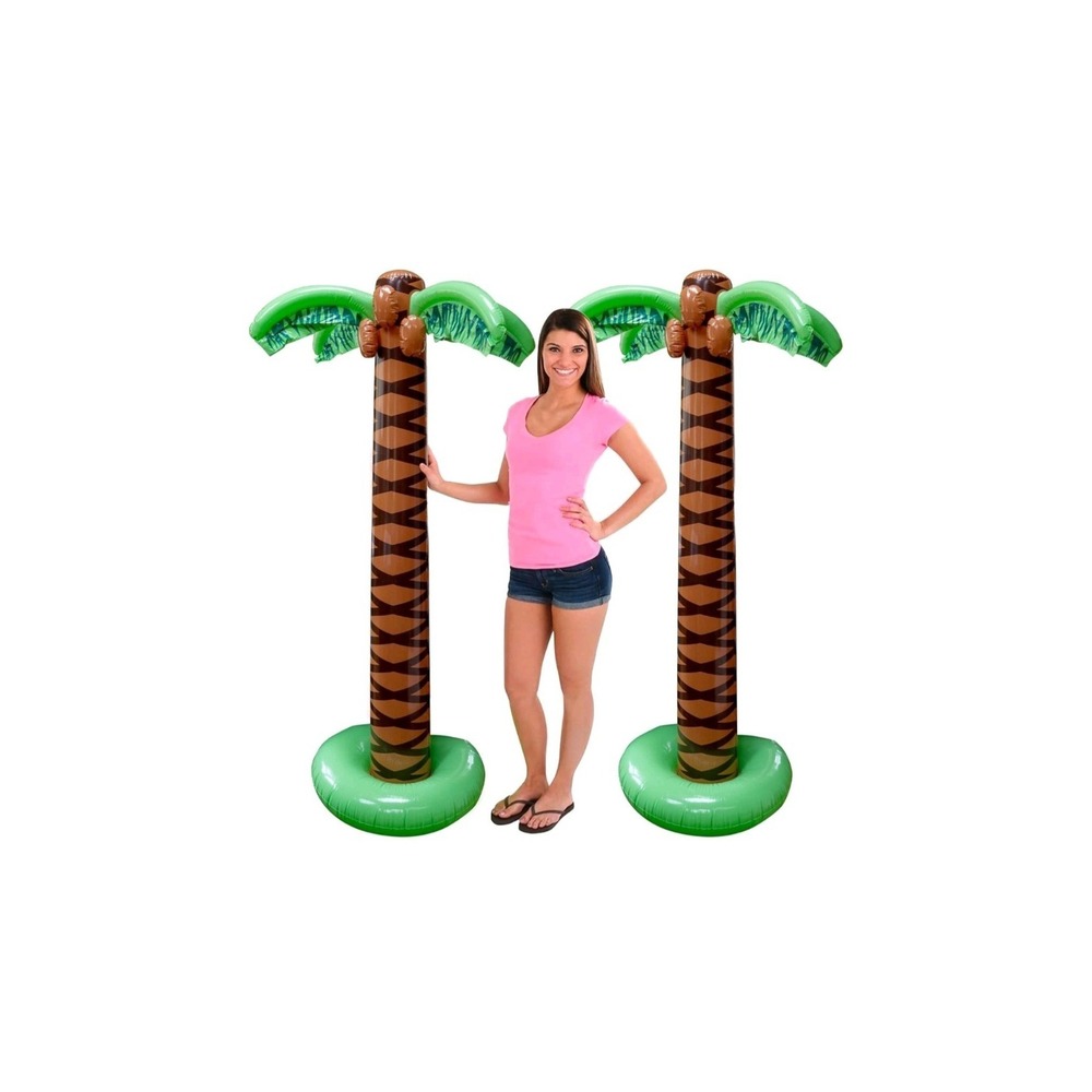 Giant Inflatable Palm Trees - 2 Pack - 66" Inch for Luau Parties Tropical Theme